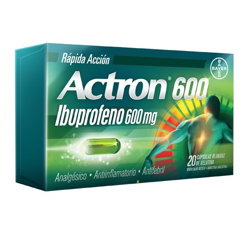 ACTRON 600 MG X 20 CAPSULAS