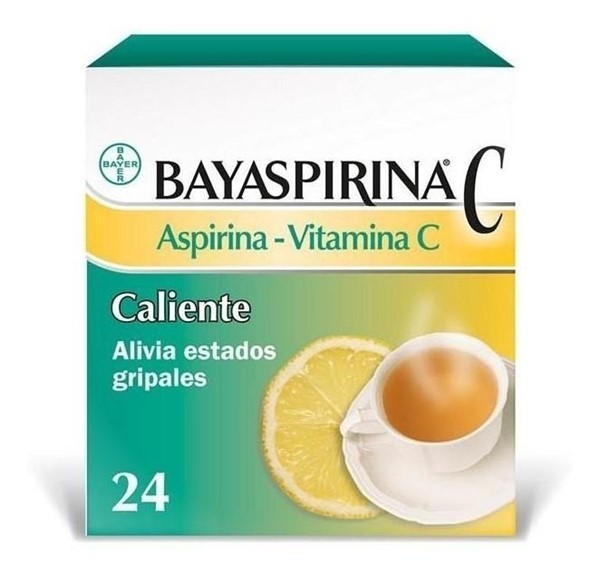 BAYASPIRINA C CALIENTE X 24 SOBRES