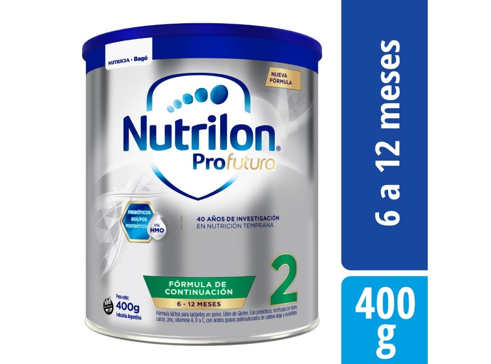 NUTRILON 2 POLVO POR 800 G PARA BEBES DE 6 A 12 MESES
