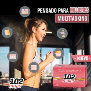 102 AÑOS PLUS MUJER X 30 CPS CON GINSENG GUARANA Y CALCIO