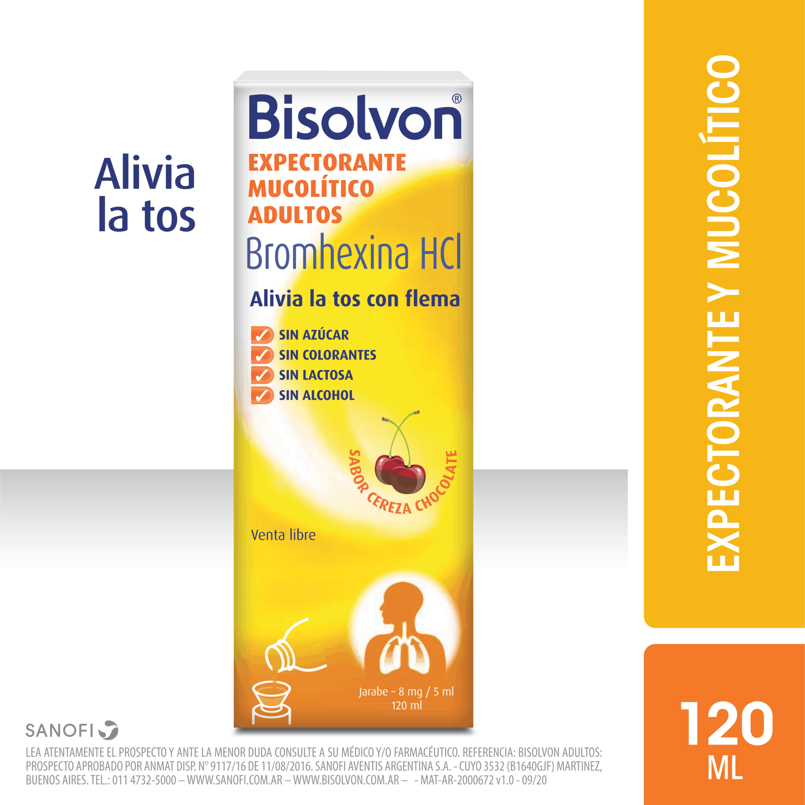 BISOLVON EXPECTORANTE MUCOLITICO ADULTOS 125 ML