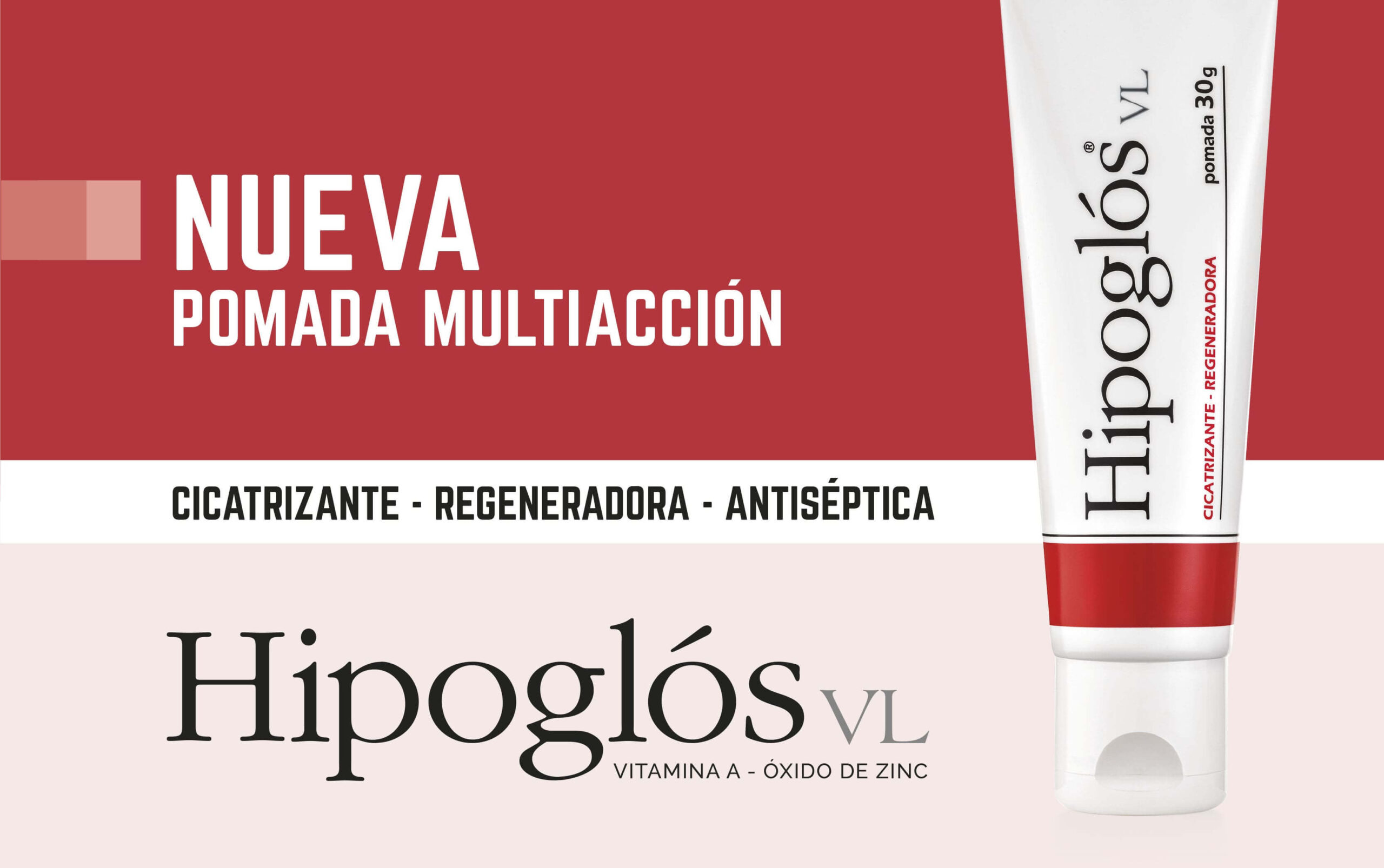 HIPOGLOS VL X 30 GR acción cicatrizante y regeneradora de los tejidos. - Imagen 3