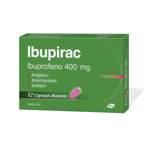 IBUPIRAC 400 X 12 CPS ANALGESICO ANTIFEBRIL ANTIINFLAMATORIO