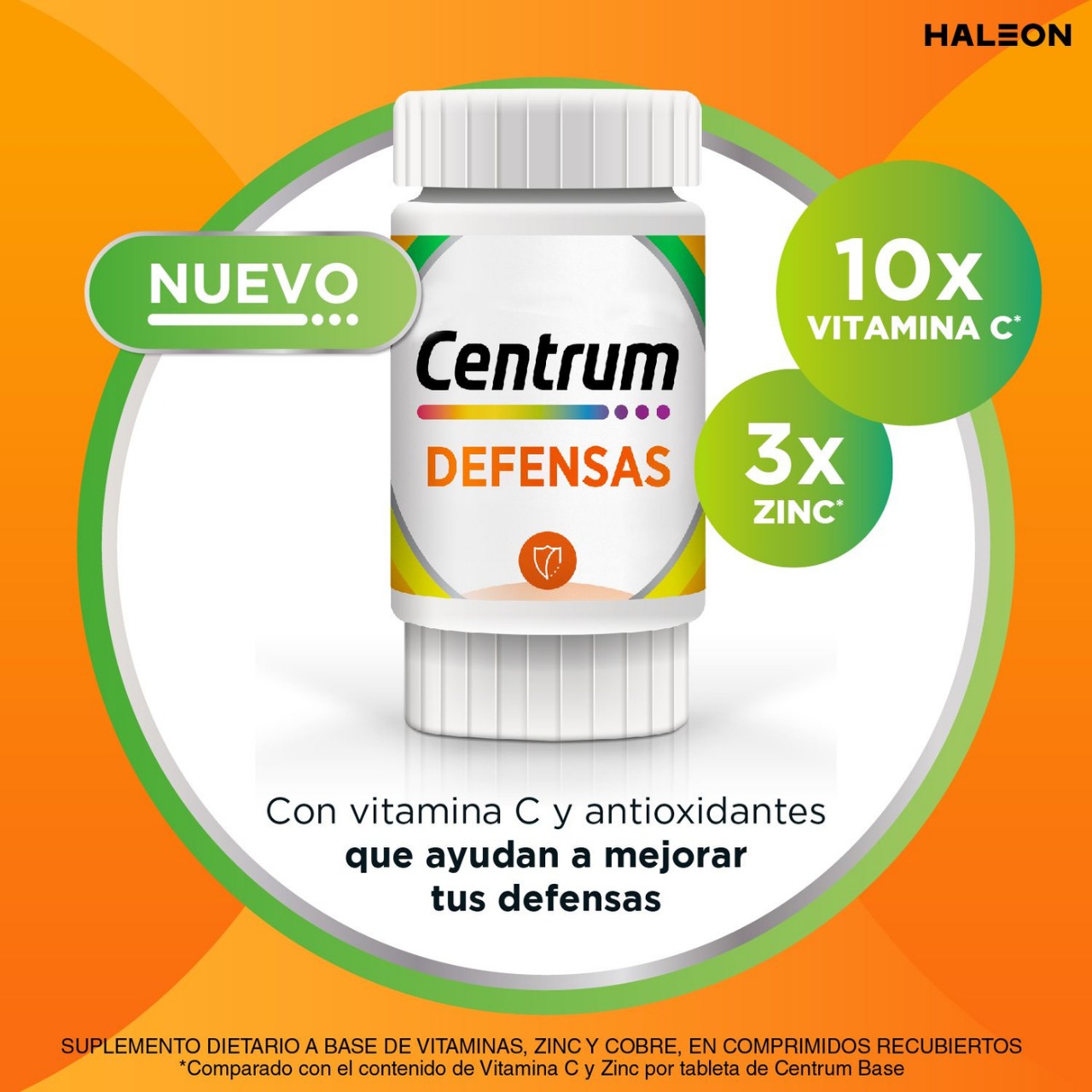 CENTRUM DEFENSAS X 30 CMP