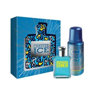 SET CHESTER ICE PERFUME EAU DE TOLIETTE + DEO